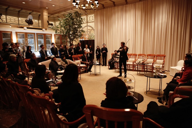 Private performance for Samsung’s executive board in Seoul