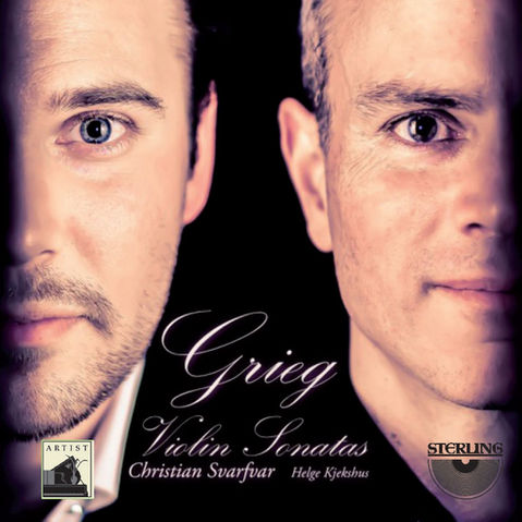 Grieg Violin Sonatas album cover