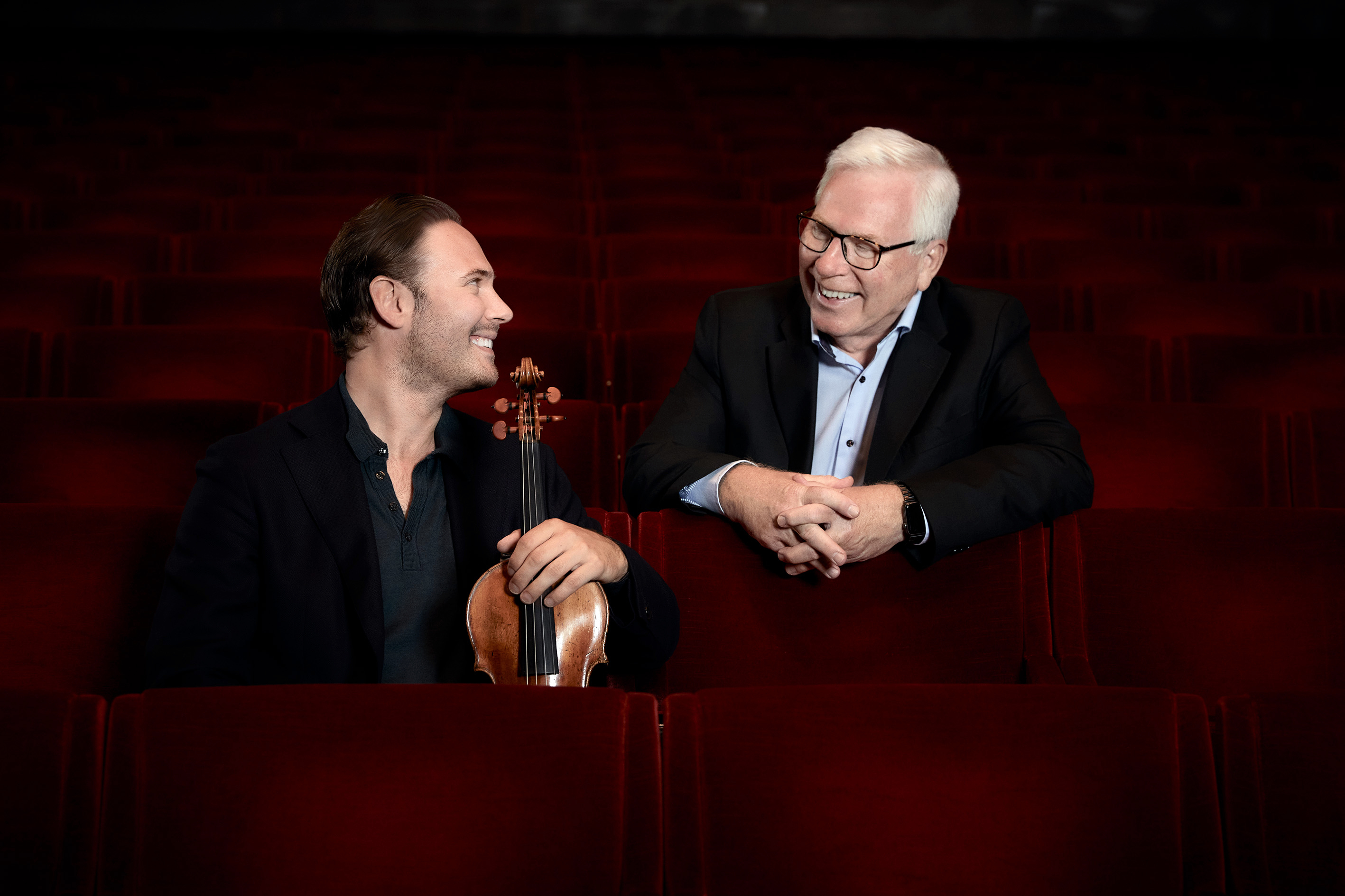 Christian Svarfvar with Anders Berglund